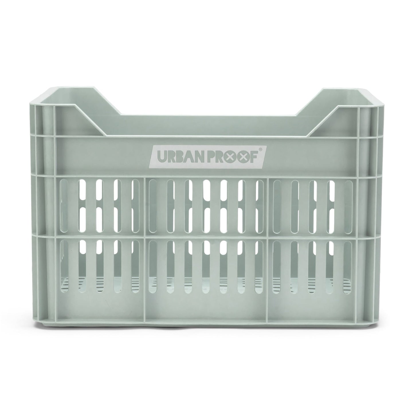 Bicycle crate Recycled 30 liter polypropylene mint green