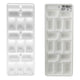 Fackelmann Fackelmann Ice Cube Cube 24x9 CM White PP