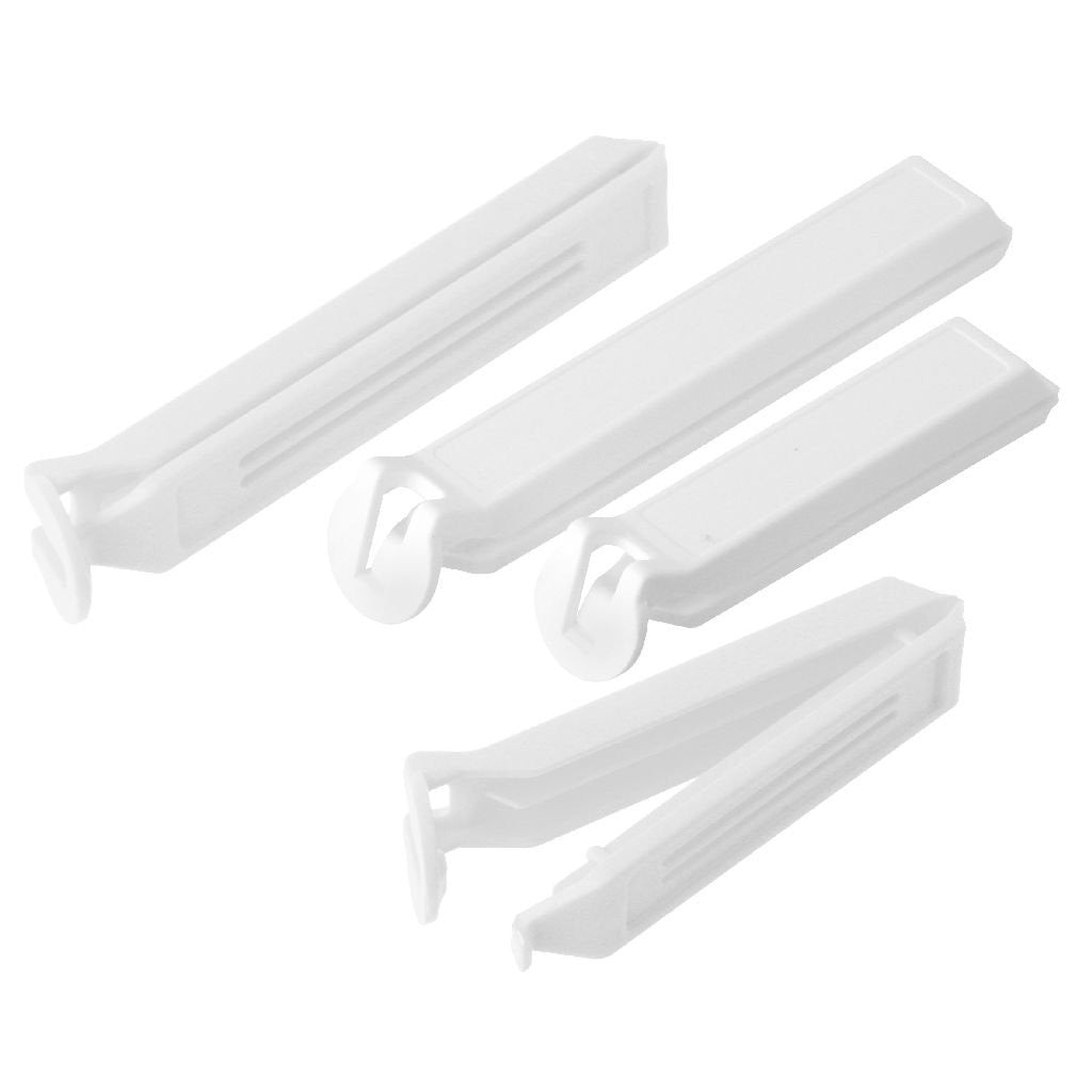 Fackelmann Fackelmann Basic VerShoud Flamp 11 e 8 cm Bianco 4 pezzi
