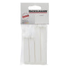 Fackelmann Fackelmann Basic VerShoud Flamp 11 e 8 cm Bianco 4 pezzi