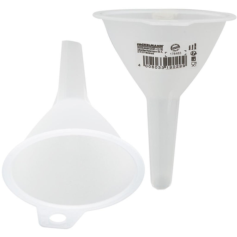 Fackelmann transparante trechter 10 cm pp