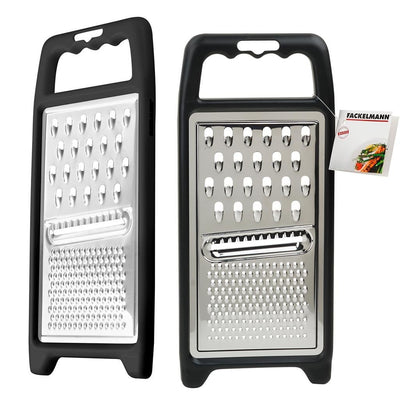 Fackelmann Fackelmann RASP di base 25,8x11,5 cm Black PS Acciaio inossidabile
