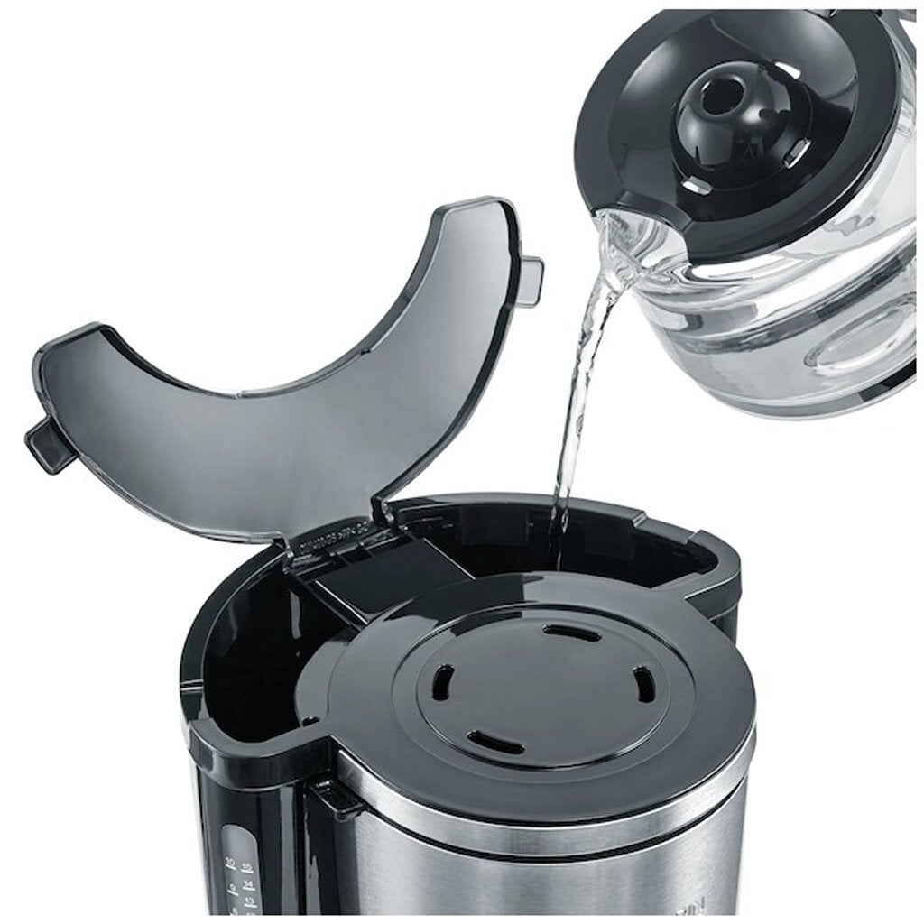 Severin severin KA4823 cafetera de acero inoxidable negro