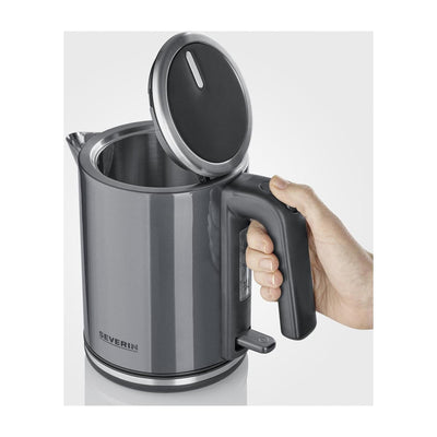 Bollitore Severin acciaio inossidabile grigio 1l 2400w