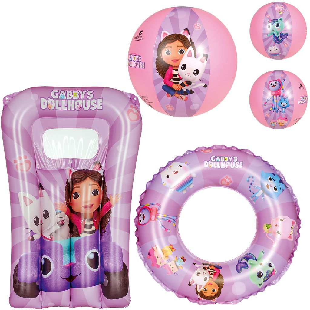 La casa delle bambole di Gabby Gabby #039;s set da bagno per casa delle bambole viola