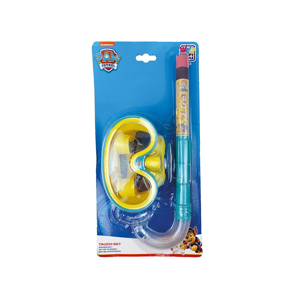 Paw Patrol Children's Snorkel Set Blue Yellow