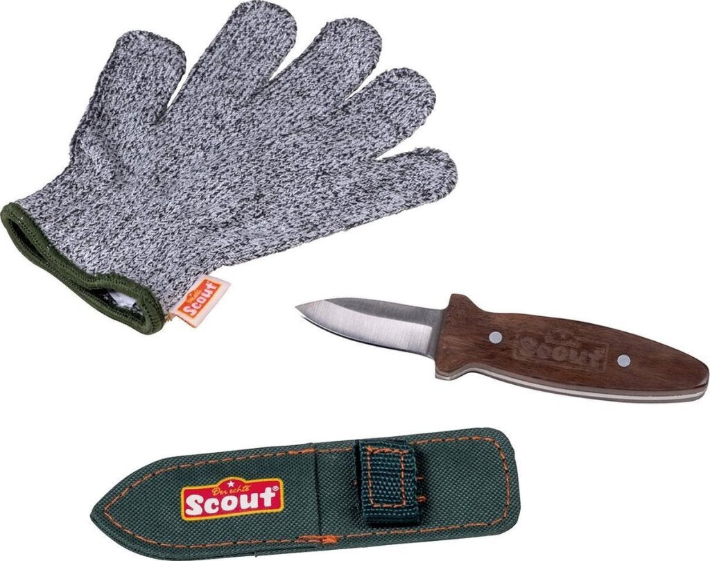 Happy people conjunto scout junior verde gris marrón 3 piezas