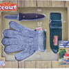 Happy people conjunto scout junior verde gris marrón 3 piezas