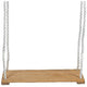 Plank de swing de madera de gente feliz