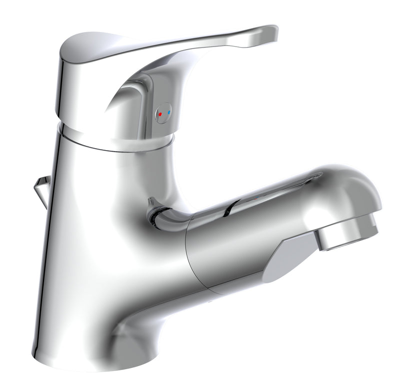 Schütte Schütte Washbasin mezclador con salida extensible Attica Chrome