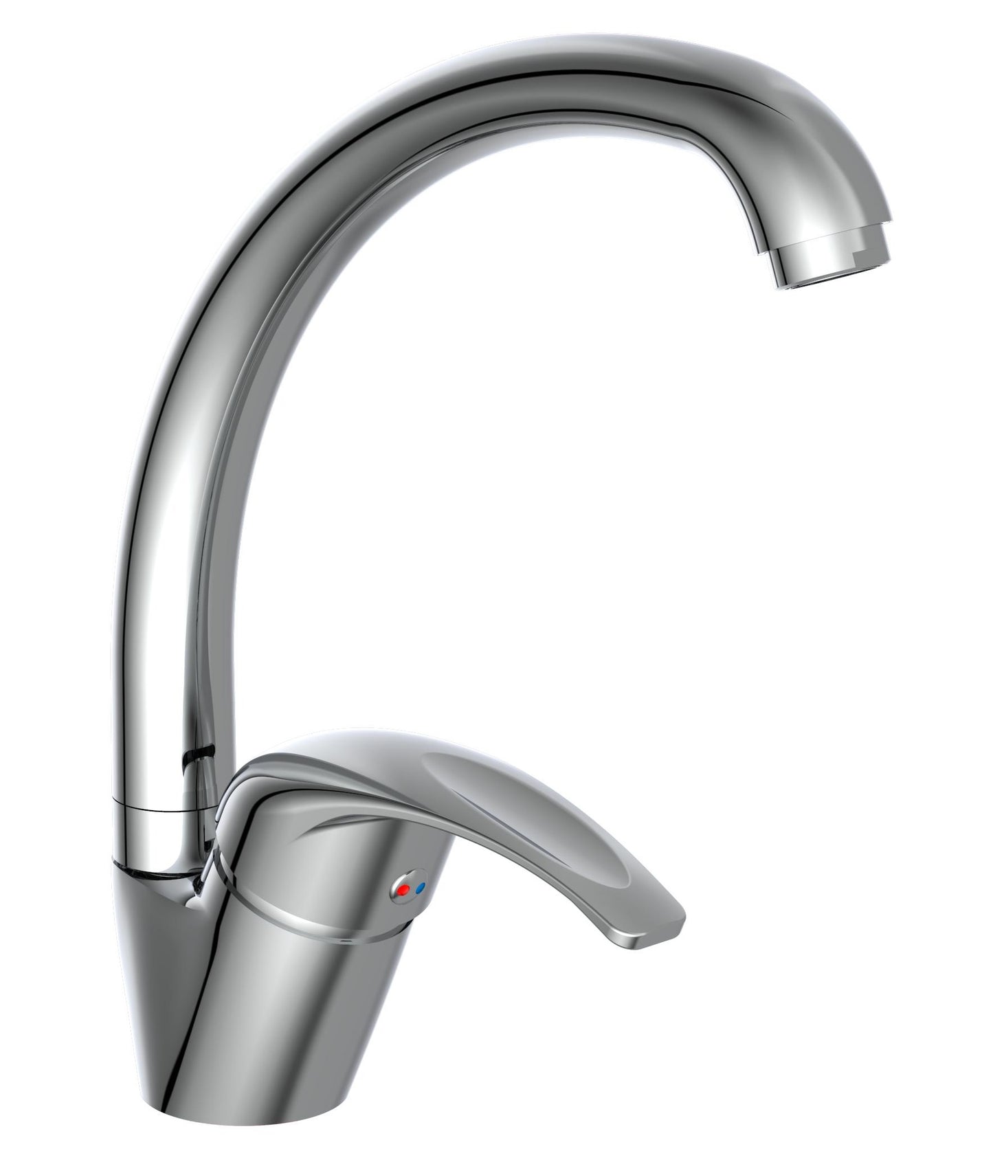 Schütte schütte eenknops mixer con beziani chrome rotondo di beziani