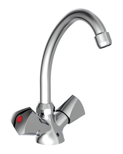 Schütte Schütte Washbasin Crane mixta Dos -Buttons Savino Chrome