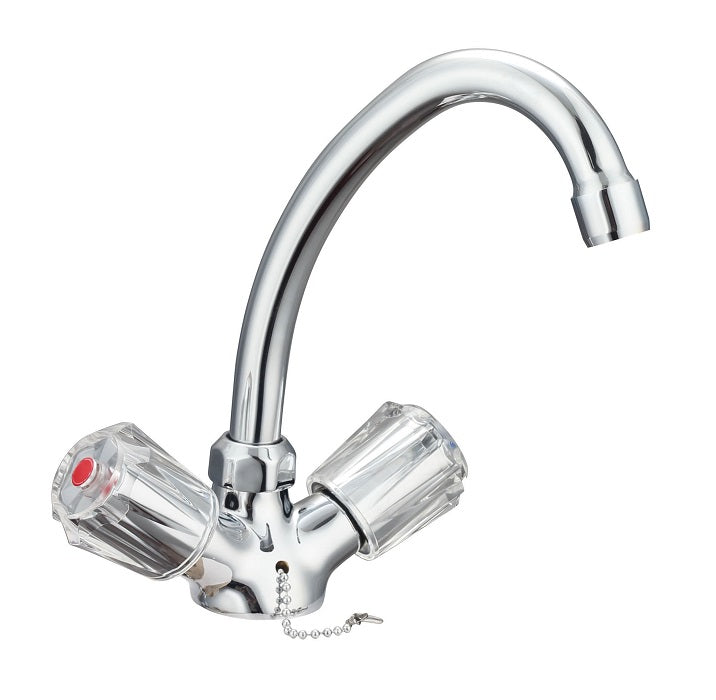 Schütte Schütte Washbasin Crane mixta Dos -Buttons Savino Chrome
