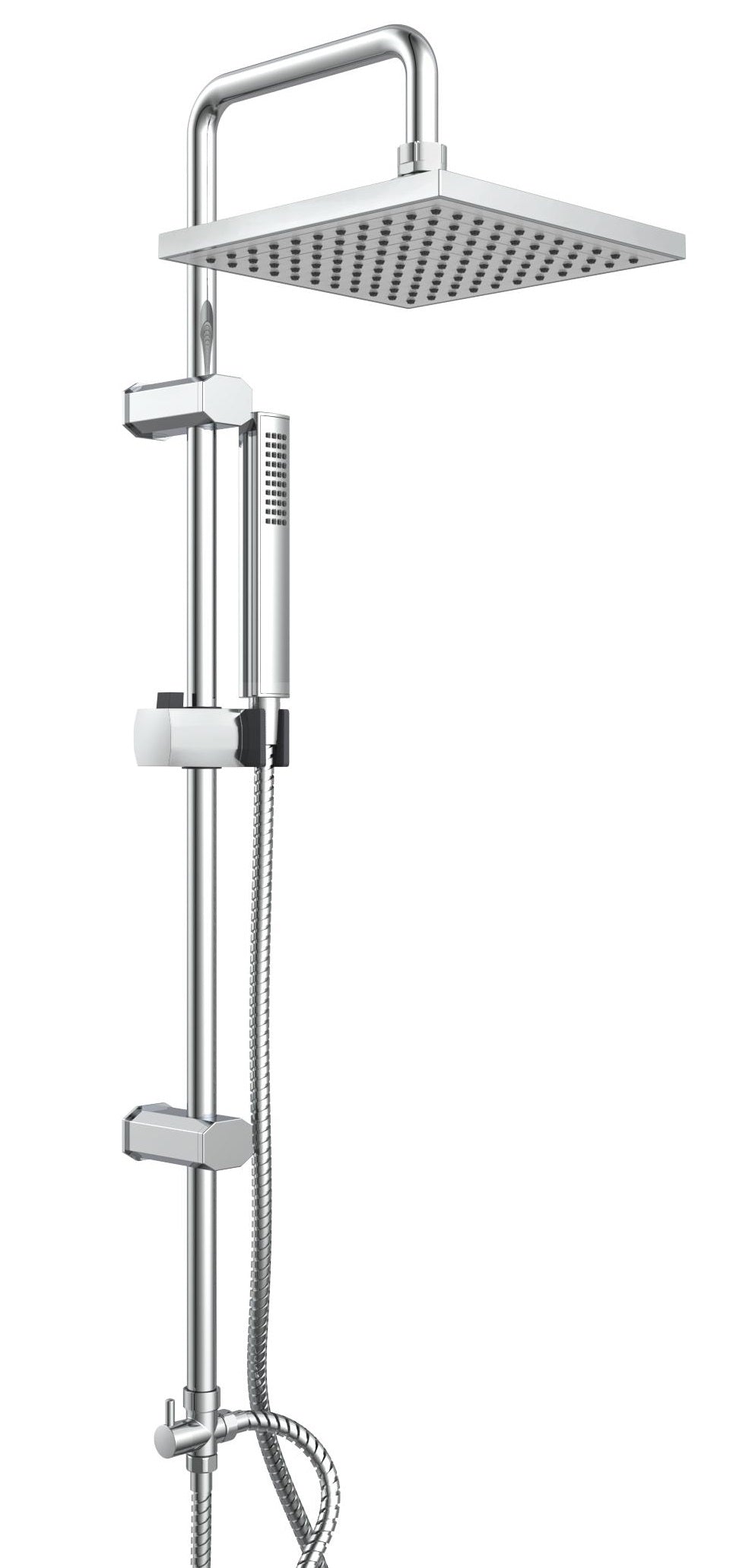 Schutte tokyo hoofddouche set | chroom - 60090 - 60090