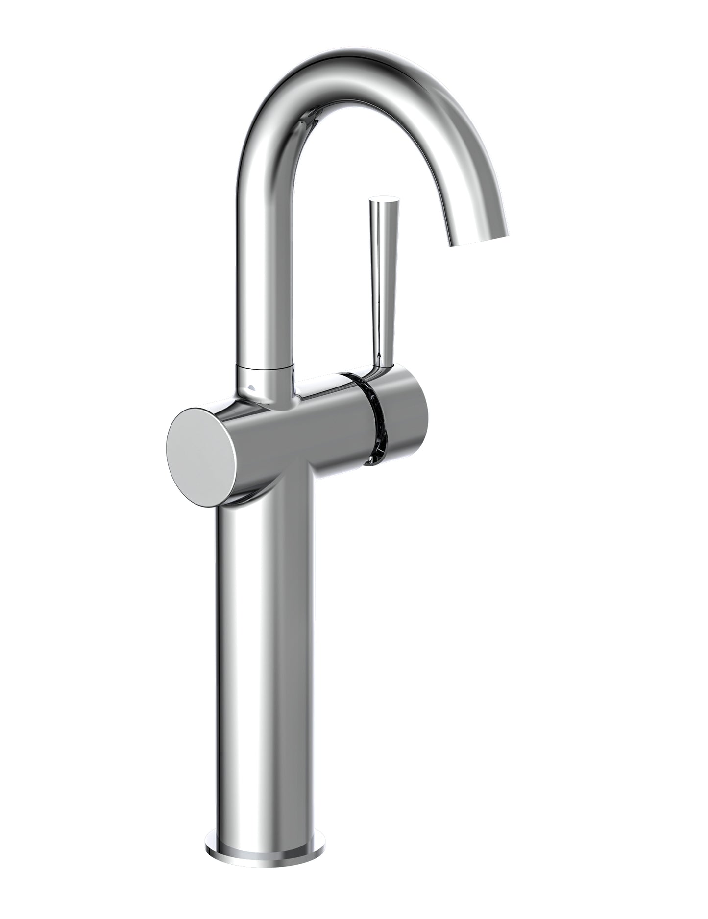 Ngk schutte cornwall ééngreepsmeraan voor wastafel opbouw | chroom 79011