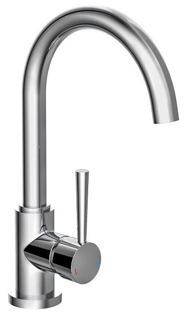 Schütte Schütte One -Button Mezcador Cornwall Chrome