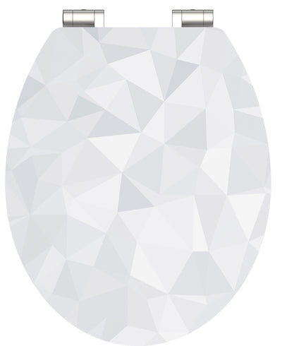 SCHORTTE SHOCHETTE WC SED con diamante morbido MDF alto gloss
