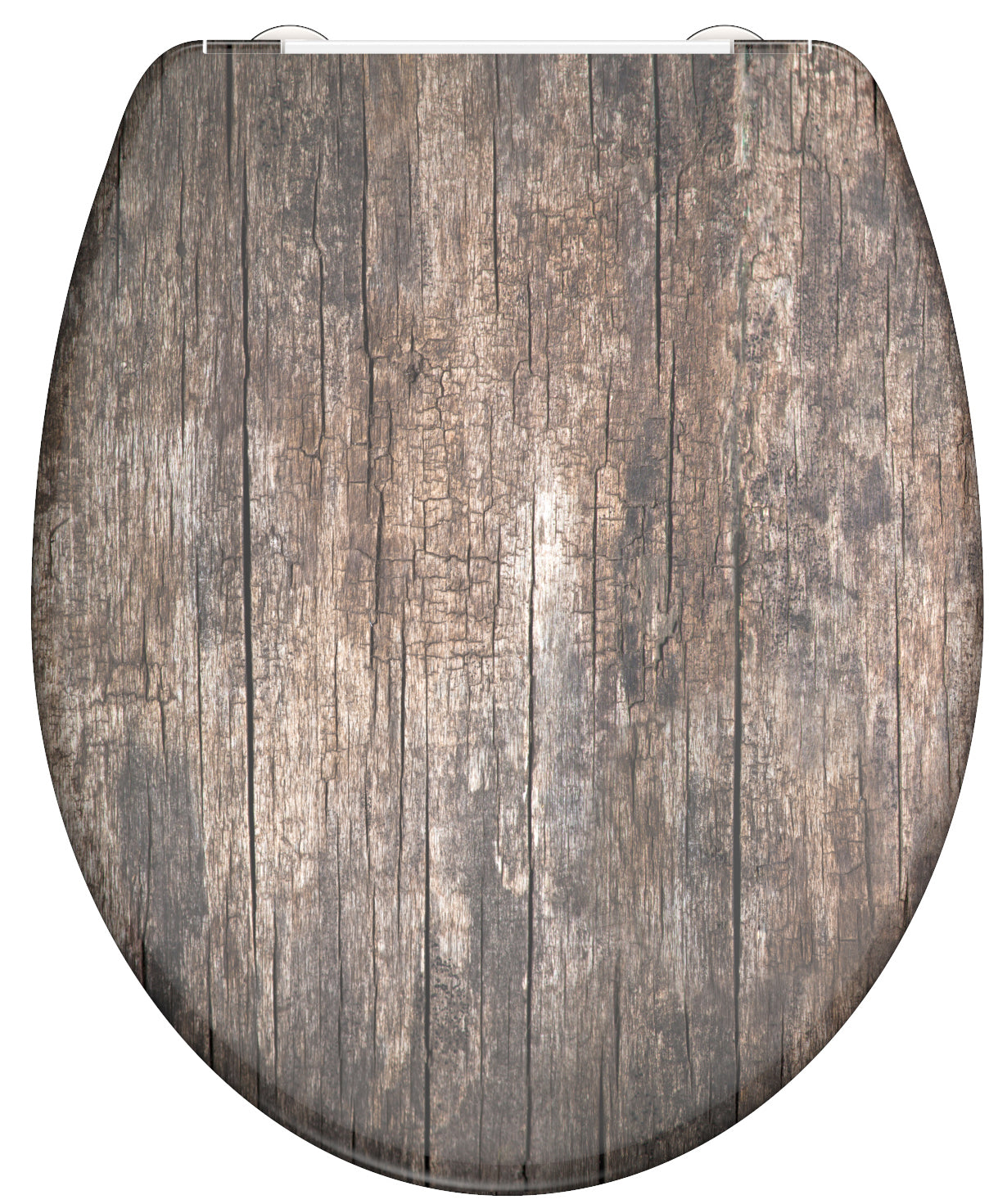 Schutte duroplast wc-bril old wood met soft-close en quick-release 82368