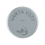 Varta v377 knoopcel batterij zilver - afbeelding 5