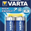 Varta 4914 2b batterij alkaline c lr14 1.5 v high energy 10 blisters