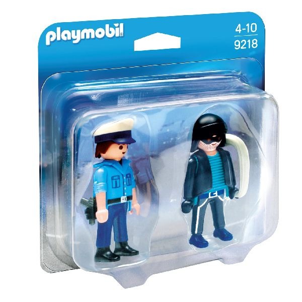 Playmobil 9218 dúo policía y ladrón