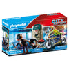 Playmobil City Action Politiemotor Achtervolging van de Geldrover 70572