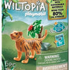 Playmobil tigrotto Wiltopia. 7x12cm