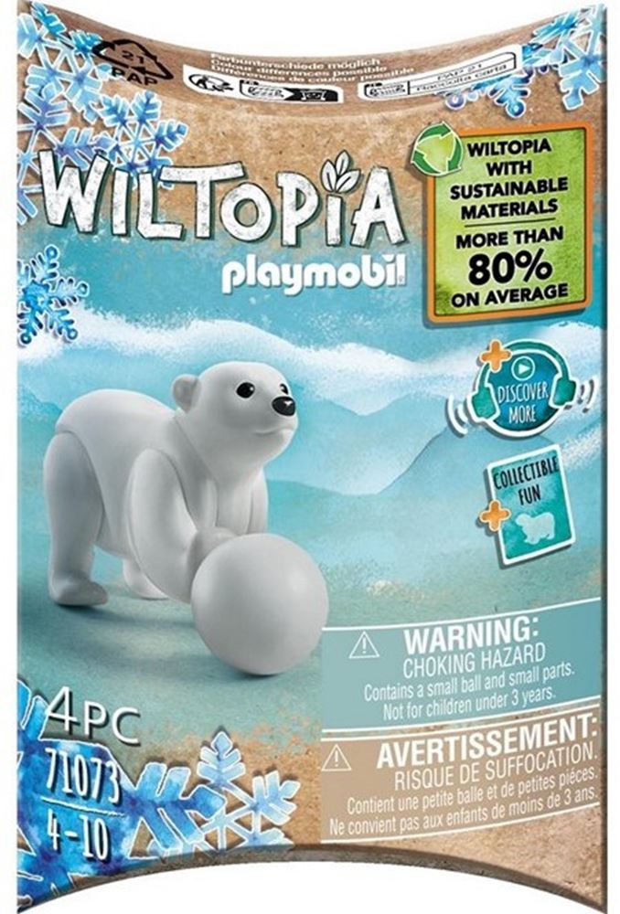 Playmobil Wiltopia Bebé Oso Polar 71073