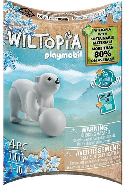 Playmobil Wiltopia Baby Orsetto Polare 71073