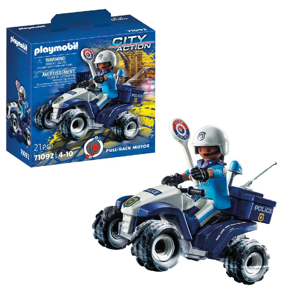 PlayMobil City Action Police Speed ​​Quad 71092