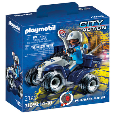 PlayMobil City Action Police Speed ​​Quad 71092