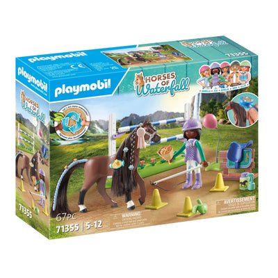 PLAYMOBIL Horses of Waterfall Zoe en Blaze Speelset 71355