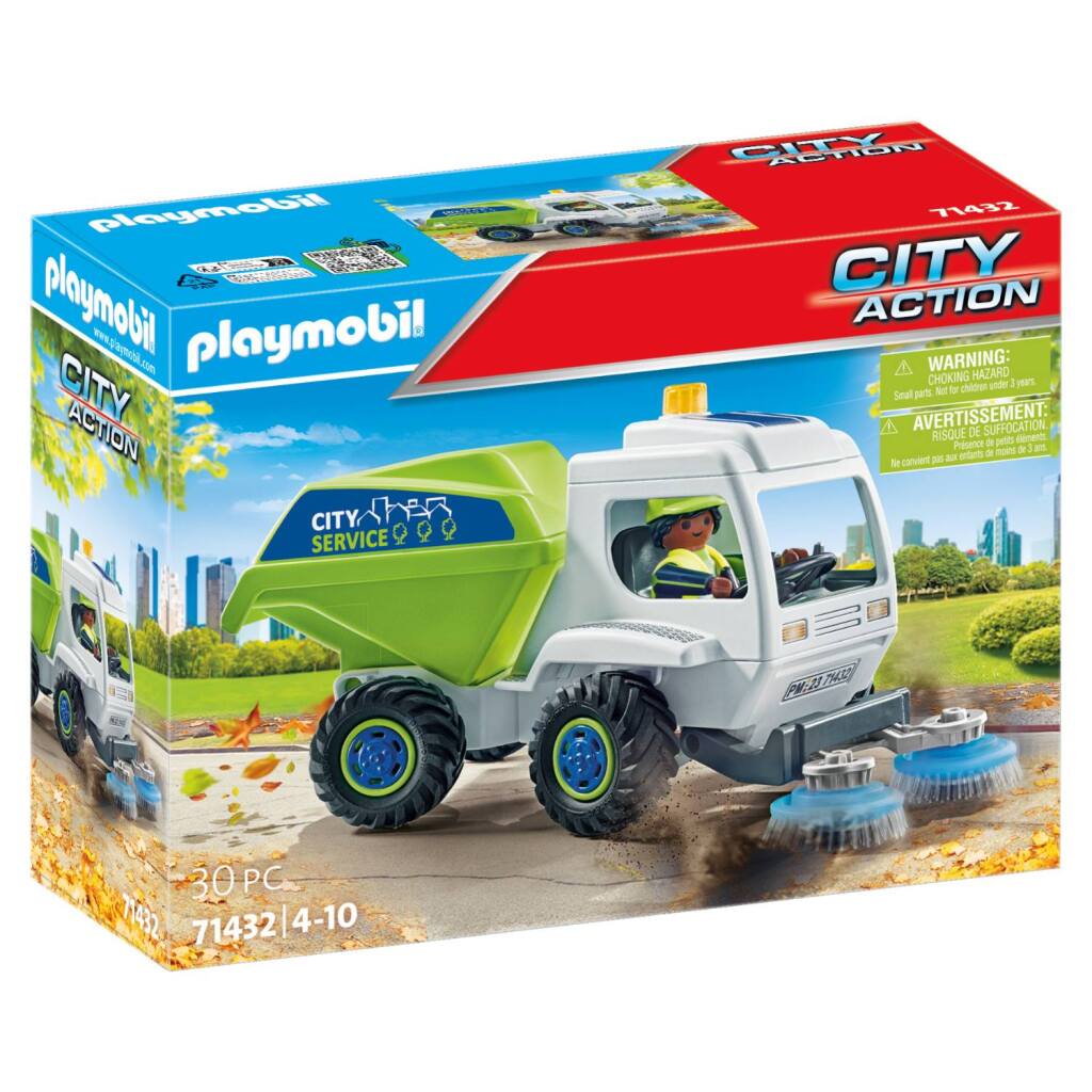 Playmobil City Action Street Sweeper 71432