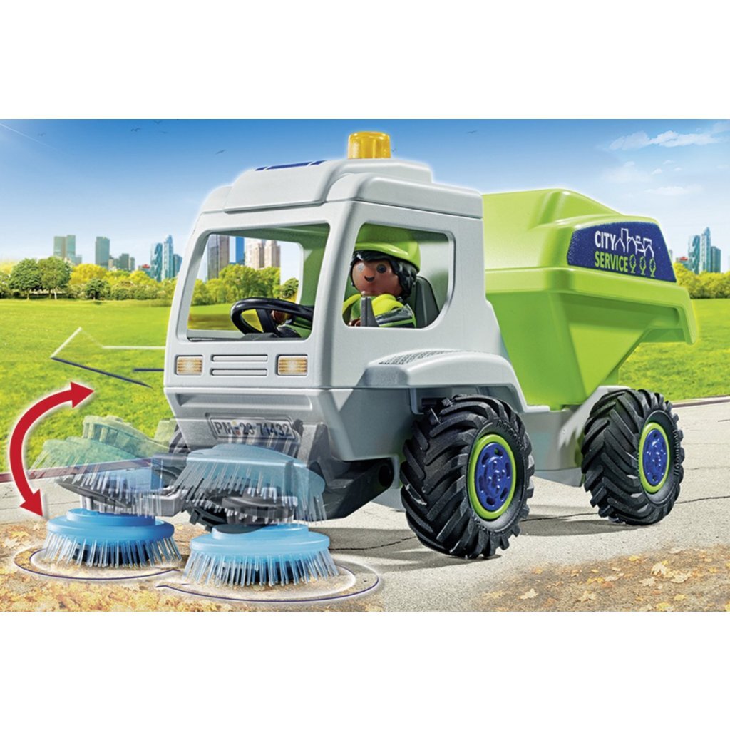 Playmobil City Action Street Sweeper 71432