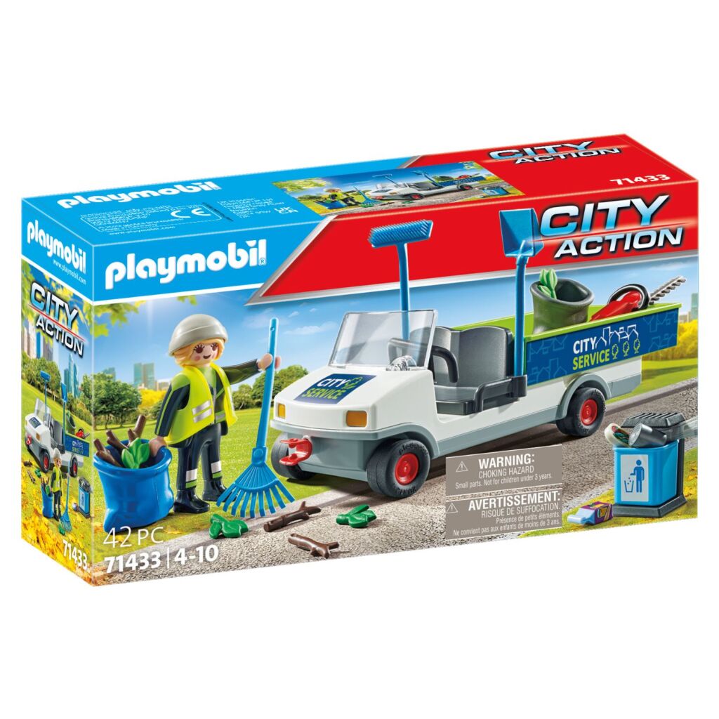 PlayMobil City Action Machine de limpieza de calles eléctricos 71433