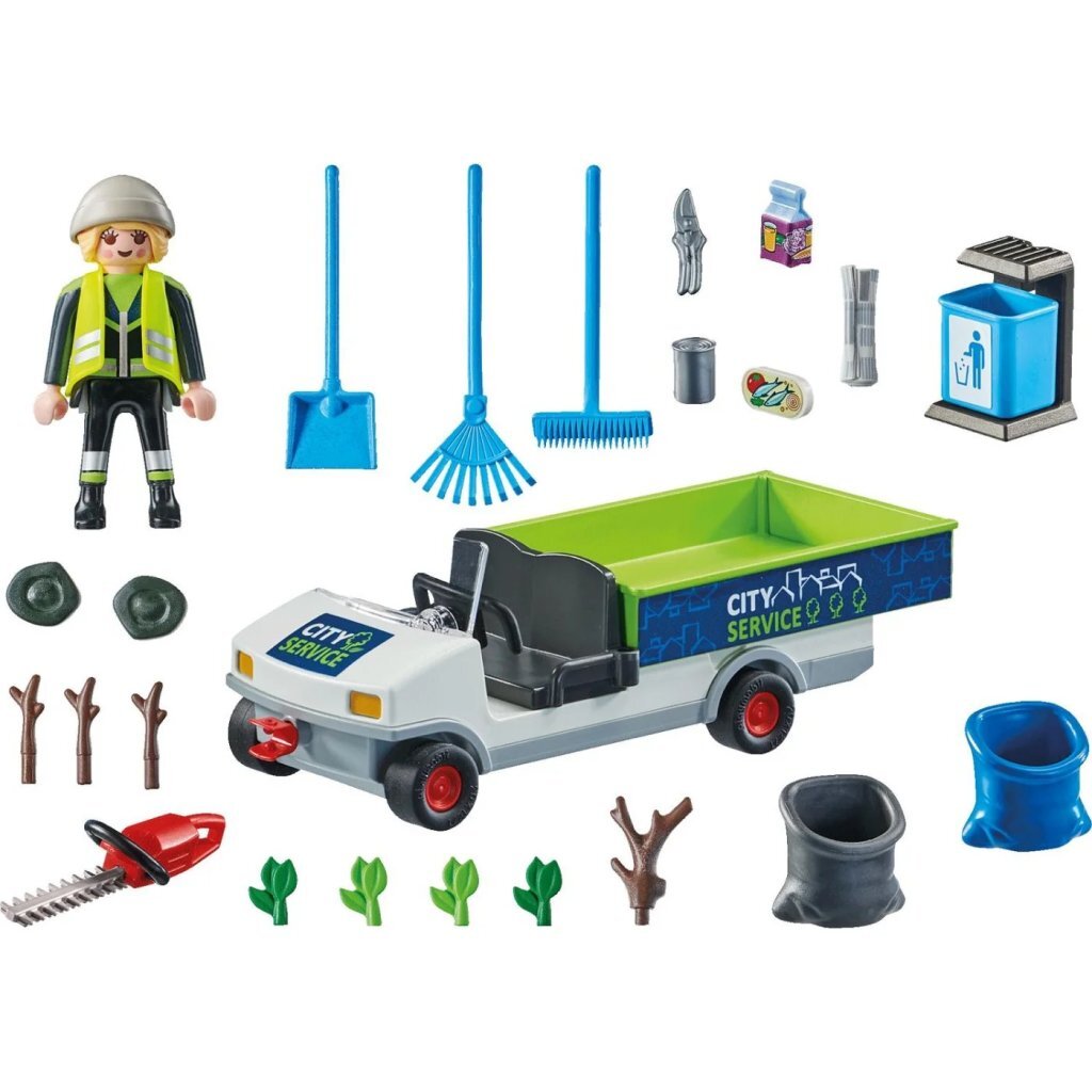 Playmobil City Action Electric Street Wipe Machine 71433