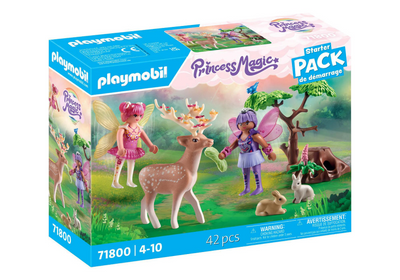 Playmobil 71800 fate con animali forestali