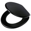 Tiger soft-close toiletbril blackwash mdf zwart 252030746