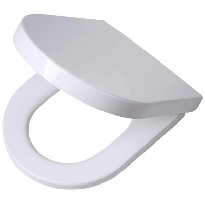 Tiger Tiger Asiento de inodoro de color cerrado suave Memphis Duroplast White 252930646