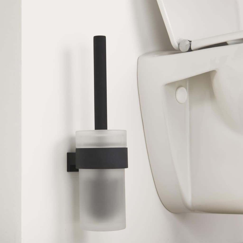 Tiger Tiger Toilet Brush and Holtil Bold Matte Black