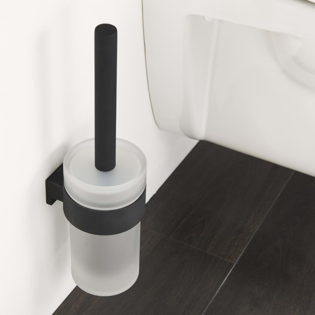 Tiger Tiger Toilet Brush and Holtil Bold Matte Black