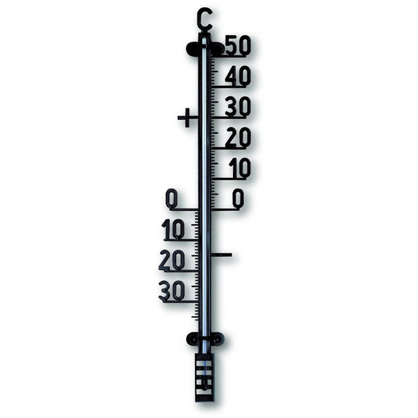 Tfa dostmann tfa termómetro de pared negro 41,5cm