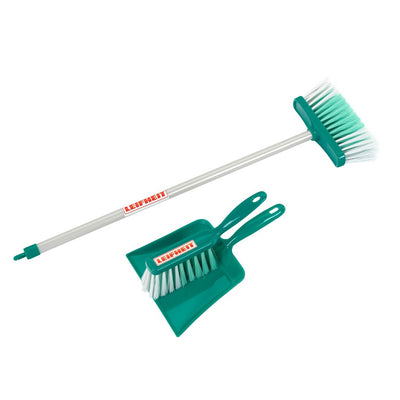 Theo Klein leifheit toy god sweeping set turquoise