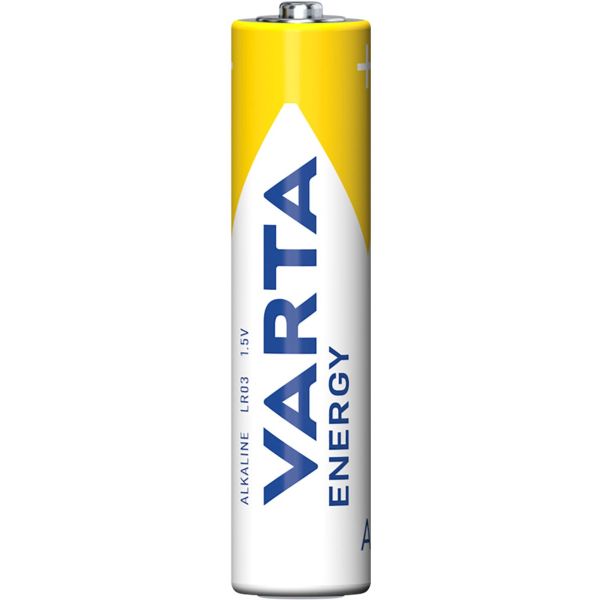 Batteria Varta Energy alcalina aaa lr03 (scatola = 24 pezzi)