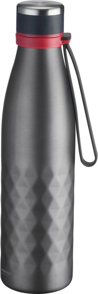 Bidón isotérmico de doble pared Westmark viva de acero inoxidable antracita 700ml