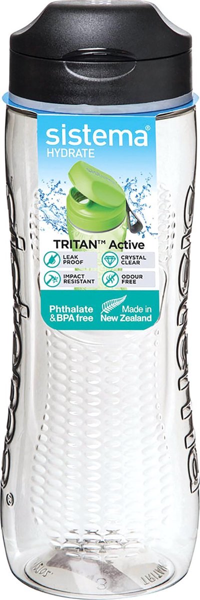 Sistema de biberón hidrato - tritan active - negro 800ml