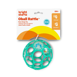 Oball Rattle Easy Grip Green