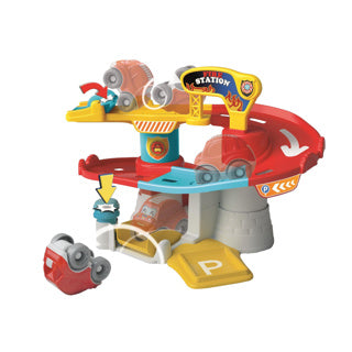 Clementoni baby brandweerkazerne con auto