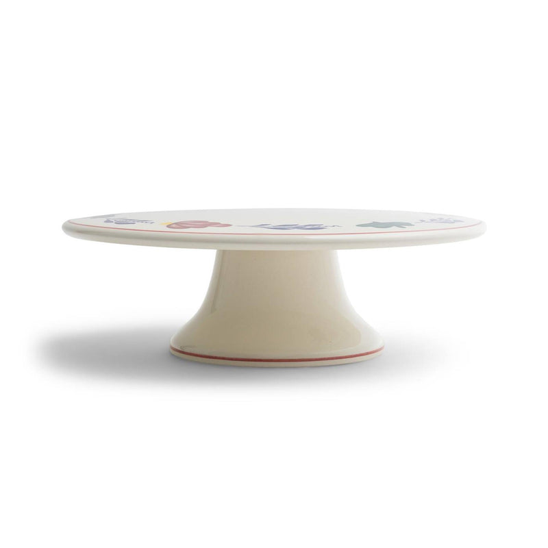 Royal Boch Boerenbont Cake Plateau a pie