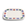 Plateau Boerenbont 2 pezzi 25x18cm